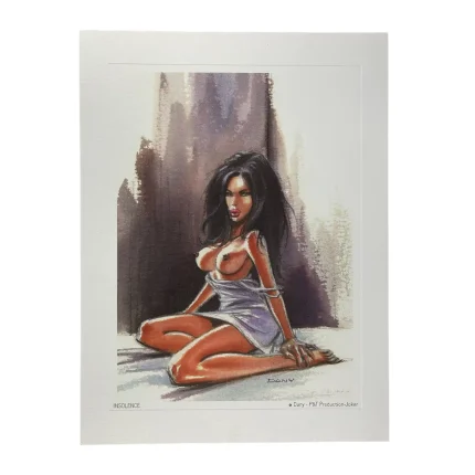 Pin-up Dany Affiche offset Insolence