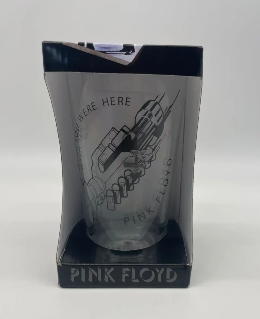 Pink-Floyd-Wish-You-Were-Here-Verre-sérigraphié-en-boîte-cadeau