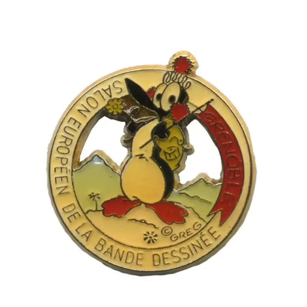Pins-Alfred-le-pingouin-au-salon-de-la-BD-Grenoble-par-Greg-et-Saint-Ogan
