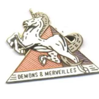 Pins-Logo-Démons-et-Merveilles-Licorne