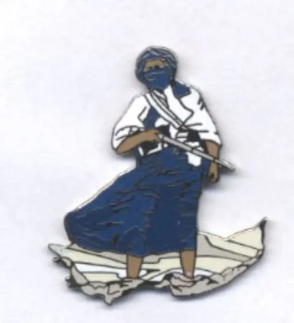 Pins-Touareg-debout-pin186