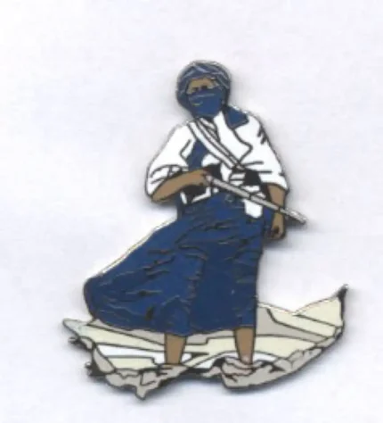Pins-Touareg-debout-pin186