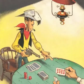 Poker-Affiche-Lucky-Luke-par-Morris-petit-modèle