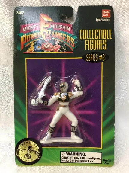 Power Rangers : Mighty Morphin : Figurine en plastique Bandai (Emballage d'origine)