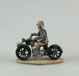 2nd World War, Figurine en métal, Soldat d'infanterie Italien, (Lybie - 1940), sur sa Gileria Marte
