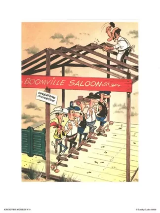 Saloon-Affiche-offset-Lucky-Luke-Archives-3