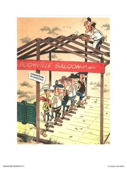 Saloon-Affiche-offset-Lucky-Luke-Archives-3