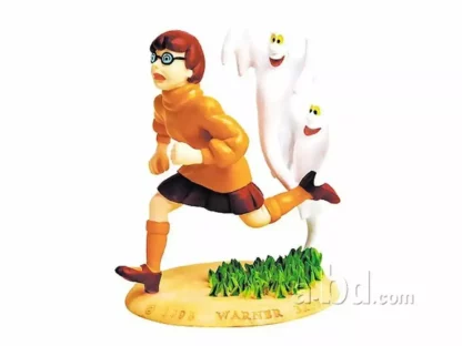 Scooby-Doo-Statuette-en-résine-Velma-et-fantôme