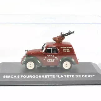 Simca-5-Fourgonette-la-tête-de-cerf-1-43-boite