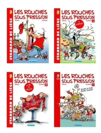 Standard de Liège Les Rouches sous pression Série complète des 4 tomes en EO