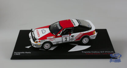 Toyota, Celica GT-Four, Carlos Sainz - Luis Moya, Rally Acropolis, 1990, Voiture miniature 1/43