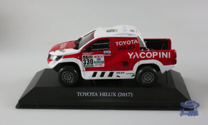 Toyota Hilux, A. Yacopini - D. Merlo, Dakar, # 330, 2017, Voiture miniature 1/43