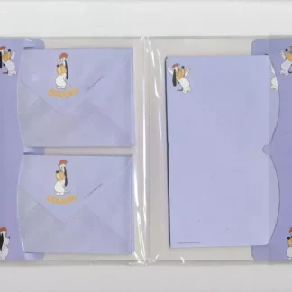 Tex-Avery-Droopy-Papier-à-lettres-avec-enveloppes-lilas-détail