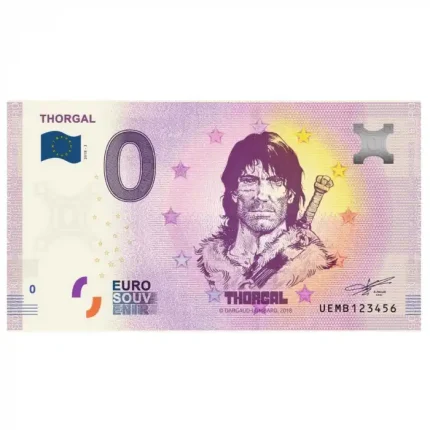 billet souvenir Thorgal 0 euro Rosinski