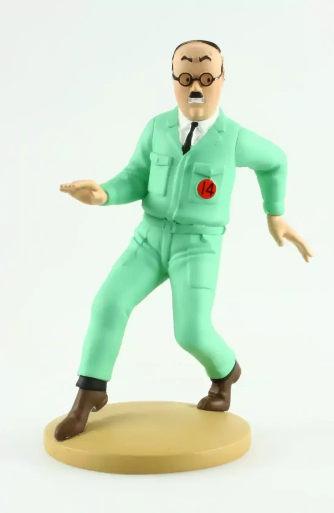 Tintin-Frank-Wolf-l-ingénieur-Félon-Figurine-résine