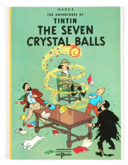 Tintin The-7-crystal-balls-Editeur-Espagnol