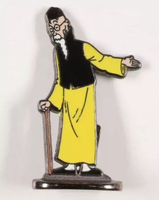 Tintin-Wang-Jen-Ghiè-figurine-en-métal-Corner