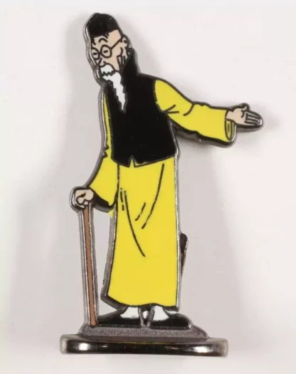 Tintin-Wang-Jen-Ghiè-figurine-en-métal-Corner