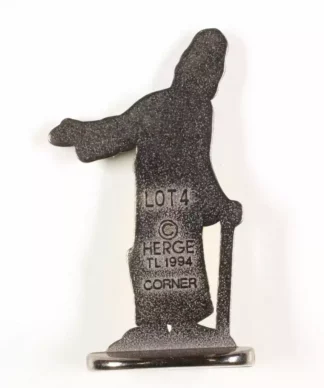 Tintin-Wang-Jen-Ghiè-figurine-en-métal-Corner-verso