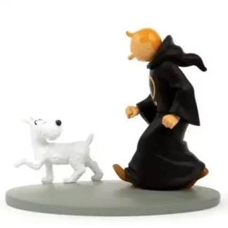 Tintin-en-Toge-Hors-série-colorisée-n-5-Statuette-résine-42290