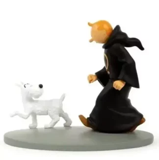 Tintin-en-Toge-Hors-série-colorisée-n-5-Statuette-résine-42290