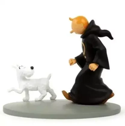 Tintin-en-Toge-Hors-série-colorisée-n-5-Statuette-résine-42290