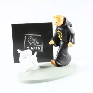 Tintin-en-Toge-Hors-série-colorisée-n-5-Statuette-résine-42290-certif