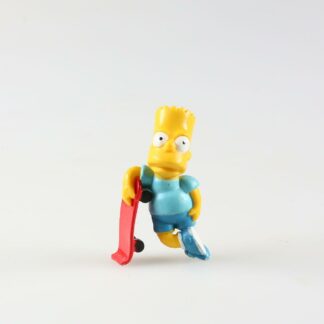 Les Simpsons : Figurine en pvc : Bart et son skate
