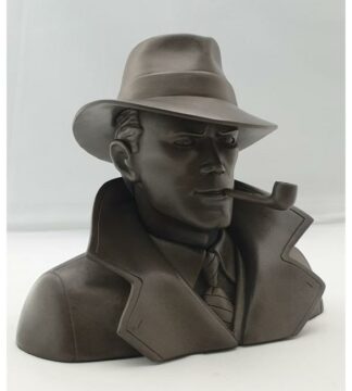 Zanon, Harry Dickson, Statuette en résine, Buste Polybronze