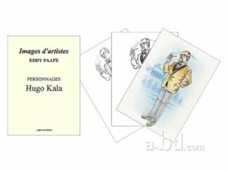 Luc Orient, Eddy Paape, Portfolio numéroté et signé, 3 Personnages en pied, Hugo Kala