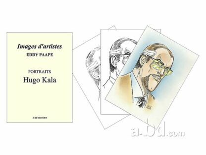 Luc Orient, Eddy Paape, Portfolio numéroté et signé, 3 Portraits de Hugo Kala