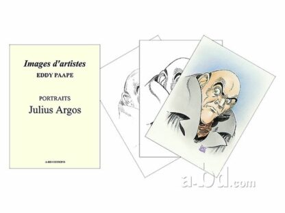 Luc Orient, Eddy Paape, Portfolio numéroté et signé, 3 Portraits de Julius Argos