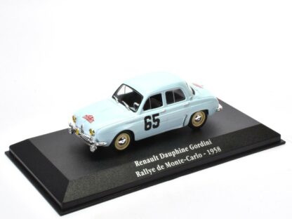 Renault, Dauphine Gordini, Rallye de Monte-Carlo, 1958, Voiture miniature 1/43