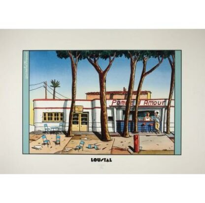 Loustal, Affiche offset, Ca c'est la France