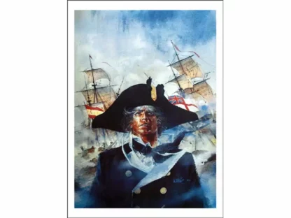 affiche bruce hawker cap sur gibraltar william vance