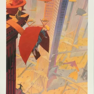 Affiche Les Cités Obscures Vol de jour François Schuiten