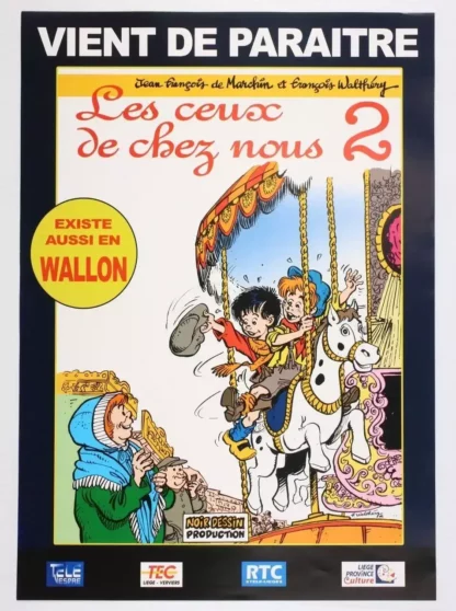 affiche Walthéry Les ceux de chez vous 2