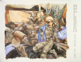 affiche-offset-appleseed-masamune-shirow-par-1000-editions-1997