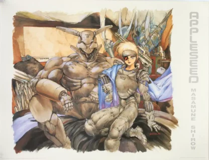 affiche-offset-appleseed-masamune-shirow-par-1000-editions-1997