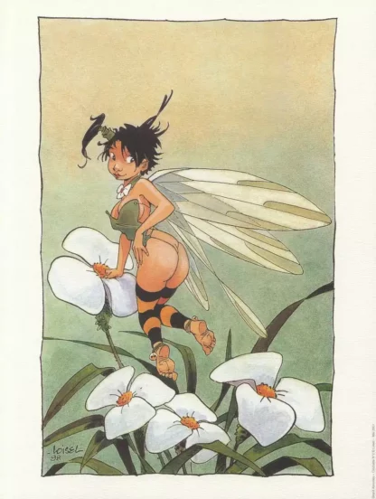 affiche Peter Pan Loisel fée clochette