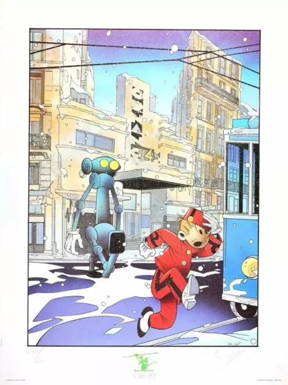 Affiche Spirou Radar