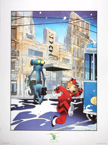 Affiche Spirou Radar