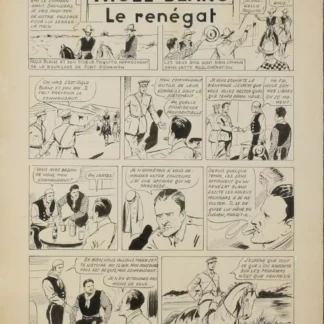 planches originales Aigle Blanc Le Renégat