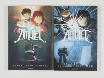 Amulet - Tome 1 + 2 (Le Gardien de la Pierre + La malédiction du Gardien de la Pierre)