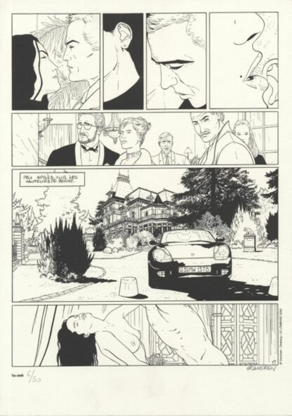 IRS, reproduction d'une planche de la série IRS