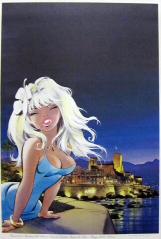 Dany, Olivier Rameau, Affiche offset, Colombe à Antibes