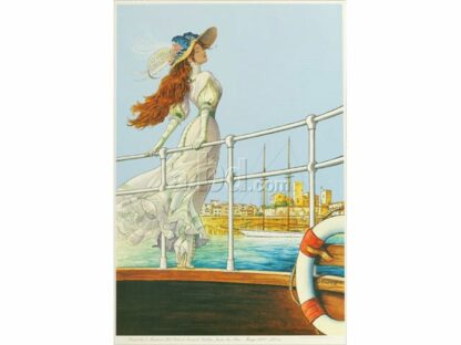 Vicomte, Sasmira, Affiche offset, Sasmira à Antibes