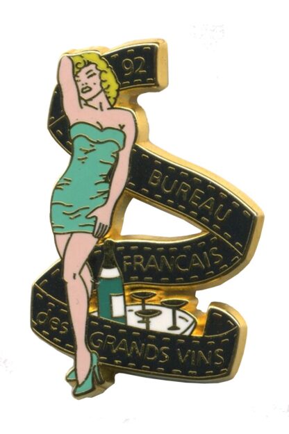 Pin-up, Pin's Arthus Bertrand, Robe verte