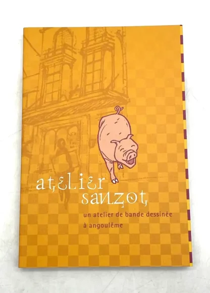 Atelier Sanzot bande dessinée Angoulême Nicolas Albert