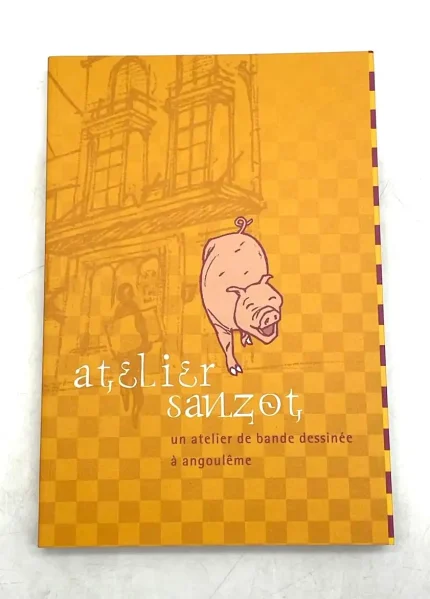 Atelier Sanzot bande dessinée Angoulême Nicolas Albert